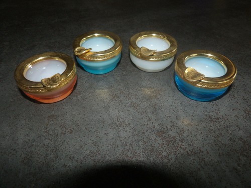 Cendriers opaline métal - cendriers,