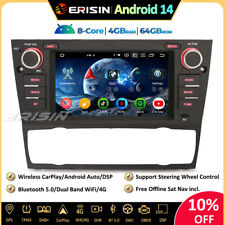 64GB Android 14 Autoradio GPS DAB+ CarPlay TNT pour BMW Serie 3 E90 E91 E92 E93