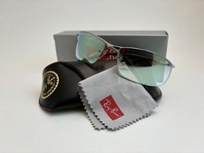 Lunettes de soleil Ray Ban RB3183 bleu dégradé monture sport légère en...