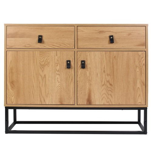 Buffet portes 2 tiroirs - portes, &