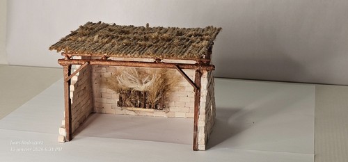 Maquette crêche provençale - ,crêche,