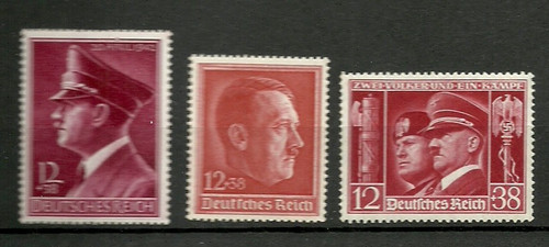 Timbres allemagne reich - allemagne, 3e