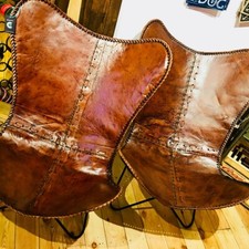 Fauteuil Papillon En Cuir De