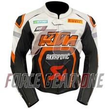 KTM Duke 2026 Veste en Vuir de