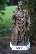RE0522 SUPERBE  FIGURINE  STANISLAS LESZCZYNSKI NANCY PLACE MUSEE LORRAIN 22 CM