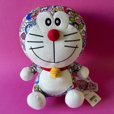 Peluche Uniqlo Takashi Murakami Doraemon 2018 avec étiquettes 24 cm