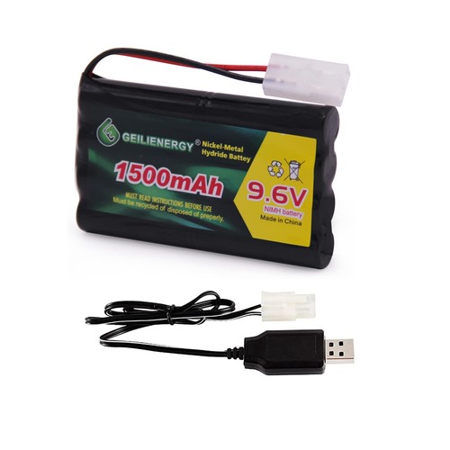 1500mah ni mh - 9.6v,