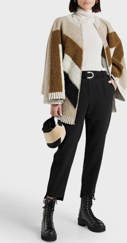 Maje women black cropped - women's,