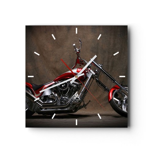 Horloge murale verre - murale, en