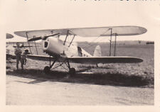 SAONE ET LOIRE SAINT YAN AVION STAMPE SV4 ET SON PILOTE