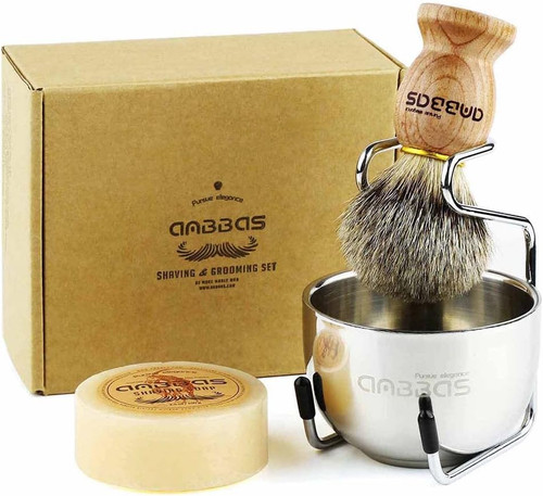 Anbbas kits blaireaux rasage - blaireaux,