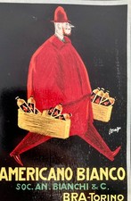 MAUZAN Achille, affichiste 1883-1952, étiquette vin Américano BD Art