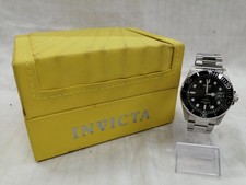 INVICTA SLV/BLK/Boxed Watch