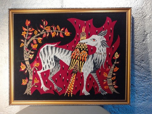 Canevas tapisserie vintage - canevas,