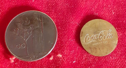 Jeton coca cola italie - jeton,