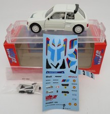 VITESSE PEUGEOT 205 TURBO 16 1er RAC RALLY SAN REMO 84 MONTE CARLO 85 #300 1/43