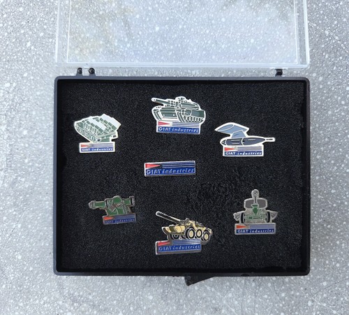 Militaria coffret pin s - coffret, giat