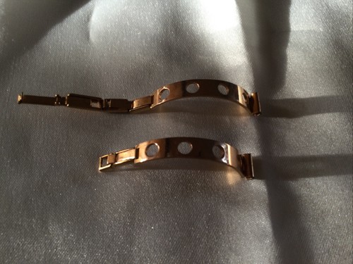 Bracelet montre plaque or - ,