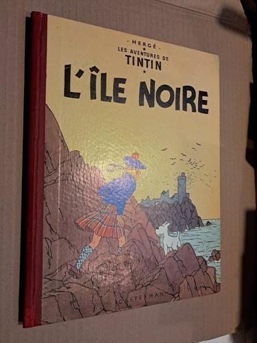 Tintin île noire édition - tintin, l'île