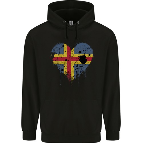 Hoodie pour hommes love - hoodie, flag