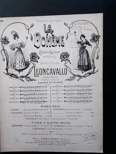 Partition ancienne piano - partition,