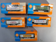 ROCO ech HO Lot 5 Wagons biere PAULANER KARLSBRAU OFBRAU KONIGSBACHER FURSTENBER