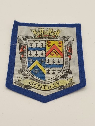 Ecusson ville gentilly contour - ecusson,