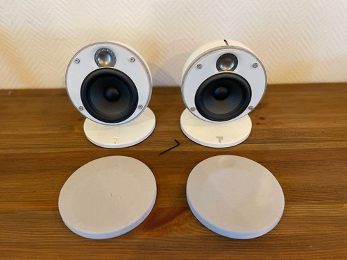 Focal dome blanche paire