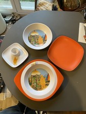 Lot assiette coquetier