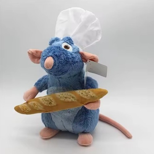 Peluche rémy ratatouille 25cm - peluche,