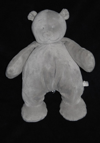 Doudou ours gris noukies - 🍀doudou,