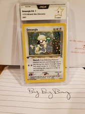 pokemon carte smeargle uk 1ere