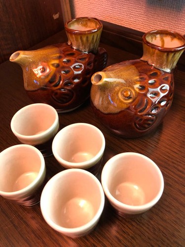 Ancien ensemble bouteille - , de