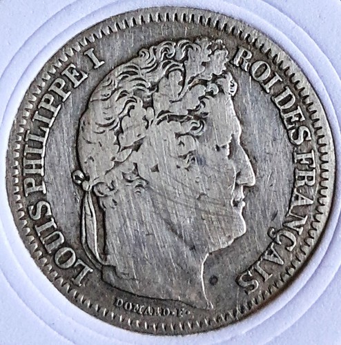 Pièce argent francs louis - 2,