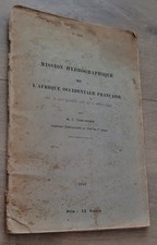 Mission hydrographique de l'Afrique occidentale française 1943 Charnier  marine