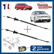 2 Cables d'ouverture Poignee de porte AVANT compatible Golf 4 Bora 1J4837085E