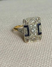 Bague vintage art - , déco