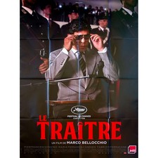 LE TRAITRE Affiche de film  - 120x160 cm. - 2019 - Pierfrancesco Favino, Marco B
