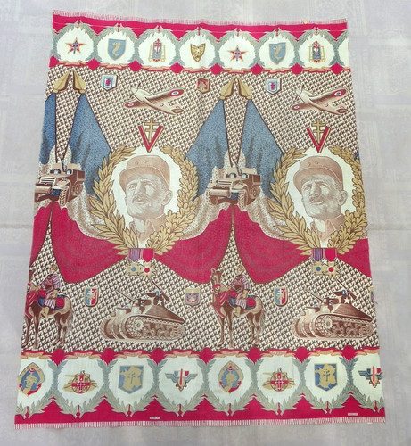 Tissu imprimé maréchal - tissu, db