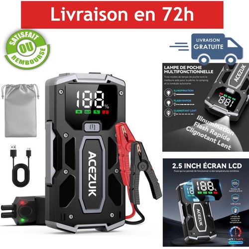 Booster batterie voiture 7000a - batterie,