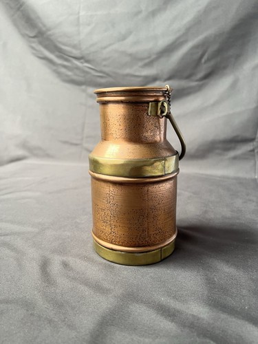 Ancien petit bidon pot lait - pot, à