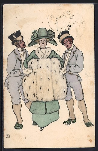 Carte postale artiste - postale, d'artiste