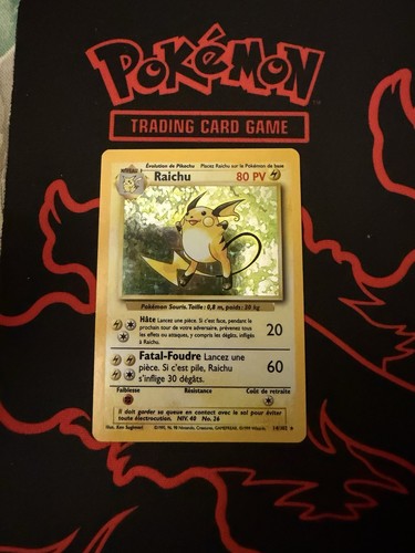 Carte pokemon raichu 102 - carte, 14/102