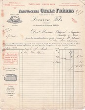 75 PARIS parfumeur GELLE