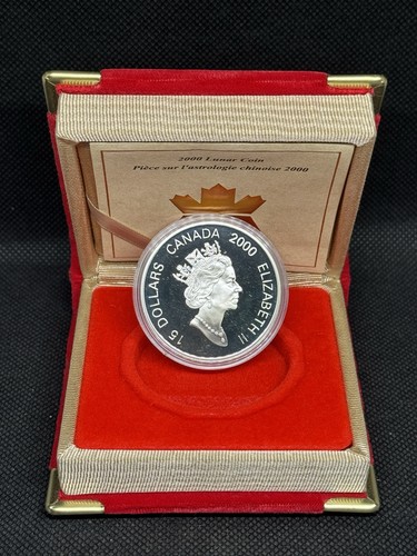 2000 canada silver proof - $15,
