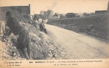 CPA 62 MAROEUIL LE VILLAGE QUI EST BOMARDE