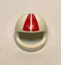 PLAYMOBIL CASQUE DE MOTO ENFANT BLANC ET ROUGE