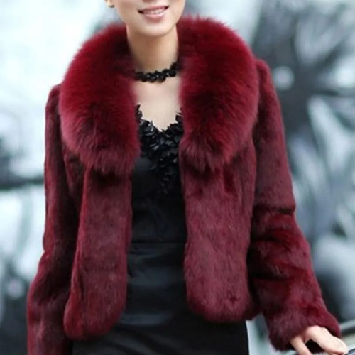 Femme fausse fourrure court - fausse,