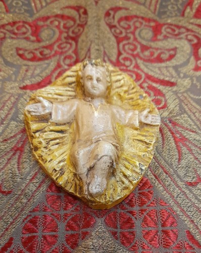 Santon ancien petit jesus - santon,