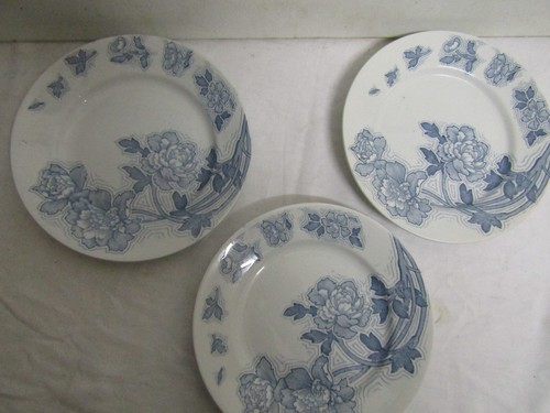 Serie assiettes plate en - 3,